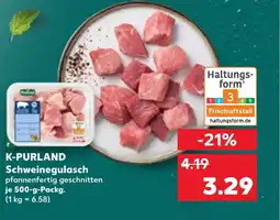 Kaufland DE K-PURLAND Schweinegulasch tilbud