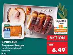 Kaufland DE K-PURLAND Bauernrollbraten tilbud