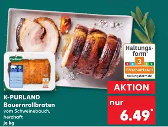 Kaufland DE K-PURLAND Bauernrollbraten tilbud