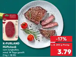 Kaufland DE K-PURLAND Hüftsteak tilbud