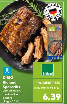 Kaufland DE K-BIO Bioland Spareribs tilbud