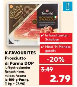 Kaufland DE K-FAVOURITES Prosciutto di Parma DOP tilbud