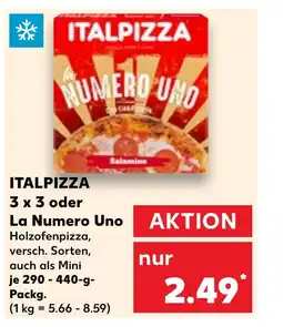 Kaufland DE ITALPIZZA 3 x 3 oder La Numero Uno tilbud