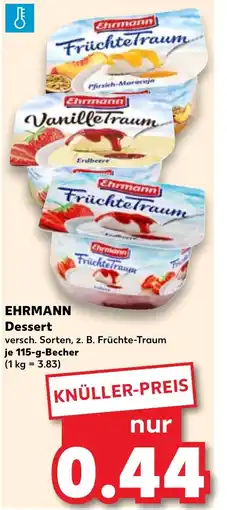 Kaufland DE EHRMANN Dessert tilbud
