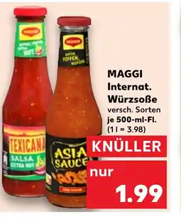 Kaufland DE MAGGI Internat. Würzsoße tilbud