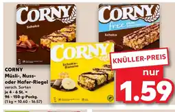Kaufland DE CORNY Müsli-, Nuss- oder Hafer-Riegel tilbud