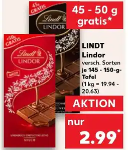 Kaufland DE LINDT Lindor tilbud