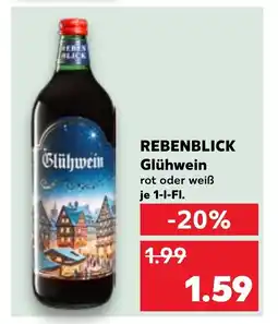 Kaufland DE REBENBLICK Glühwein tilbud