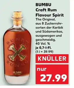 Kaufland DE BUMBU Craft Rum Flavour Spirit tilbud