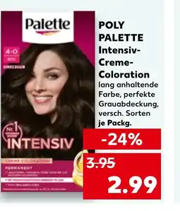 Kaufland DE Poly Palette Intensiv- Creme- Coloration tilbud