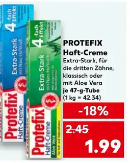 Kaufland DE PROTEFIX Haft-Creme tilbud