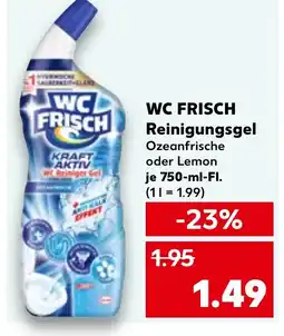 Kaufland DE WC FRISCH Reinigungsgel tilbud