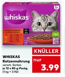Kaufland DE WHISKAS Katzennahrung tilbud