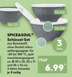 Kaufland DE SPICE&SOULⓇ Schüssel-Set tilbud