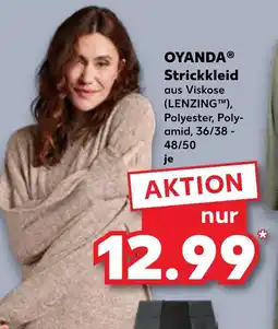 Kaufland DE OYANDAⓇ Strickkleid tilbud