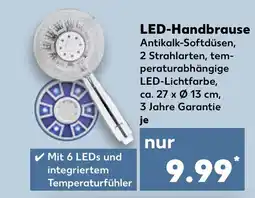 Kaufland DE LED-Handbrause tilbud