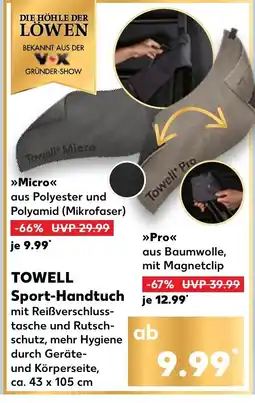 Kaufland DE TOWELL Sport-Handtuch tilbud