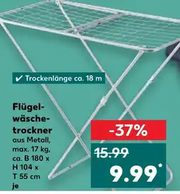 Kaufland DE Flügel- wäsche- trockner tilbud