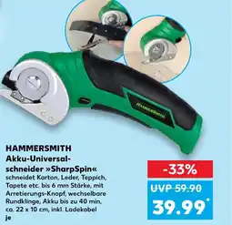 Kaufland DE HAMMERSMITH Akku-Universal- schneider SharpSpin tilbud