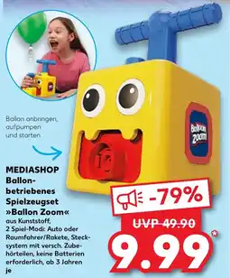 Kaufland DE MEDIASHOP Ballon- betriebenes Spielzeugset Ballon Zoom tilbud