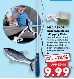 Kaufland DE MEDIASHOP Katzenspielzeug Flippity Fish tilbud