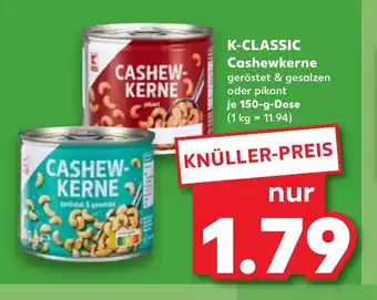 Kaufland DE K-CLASSIC Cashewkerne tilbud