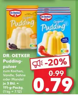 Kaufland DE DR. OETKER Pudding- pulver tilbud
