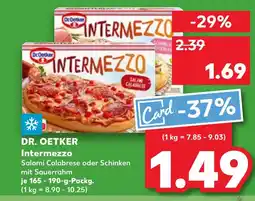 Kaufland DE DR. OETKER Intermezzo tilbud
