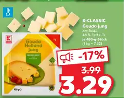 Kaufland DE K-CLASSIC Gouda jung tilbud
