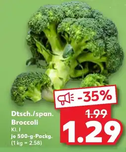 Kaufland DE Dtsch./span. Broccoli tilbud