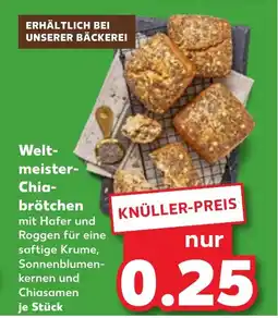 Kaufland DE Welt- meister- Chia- brötchen tilbud