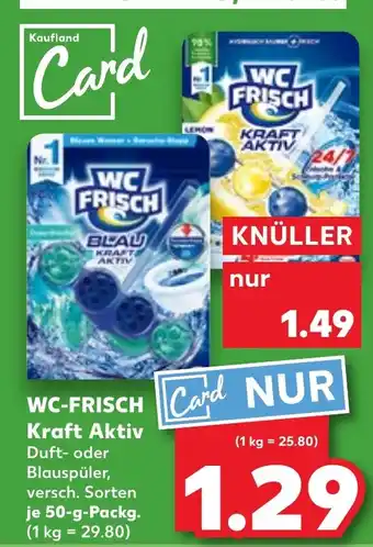 Kaufland DE WC-FRISCH Kraft Aktiv tilbud