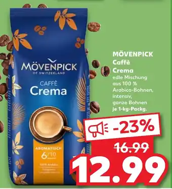 Kaufland DE MÖVENPICK Caffè Crema tilbud