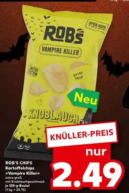 Kaufland DE ROB'S CHIPS Kartoffelchips Vampire Killer tilbud
