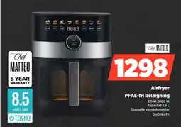 Power Chef Matteo Airfryer DUOHEATII tilbud