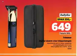 Power BaByliss Trimmer S992E tilbud