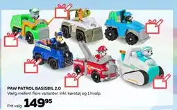 Legekæden PAW PATROL BASISBIL 2.0, DKK 149.95 tilbud