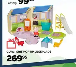 Legekæden GURLI GRIS POP UP LEGEPLADS, DKK 269.95 tilbud