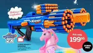 Legekæden X-SHOT INSANITYBERZERKO, DKK 199.95 tilbud
