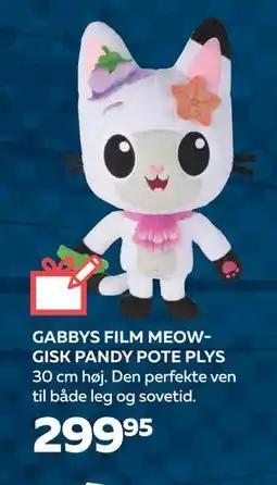 Legekæden GABBYS FILM MEOWGISK PANDY POTE PLYS, DKK 299.95 tilbud