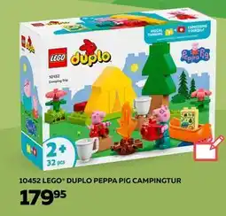 Legekæden 10452 LEGO. DUPLO PEPPA PIG CAMPINGTUR, DKK 179.95 tilbud