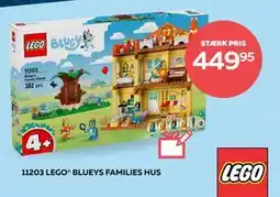 Legekæden 11203 LEGO BLUEYS FAMILIES HUS, DKK 449.95 tilbud