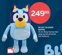 Legekæden BLUEY TALENDE BAMSE, DKK 249.95 tilbud