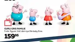 Legekæden GURLI GRIS FAMILIE, DKK 159.95 tilbud