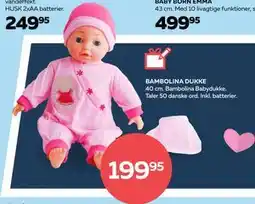 Legekæden BAMBOLINA DUKKE, DKK 199.95 tilbud