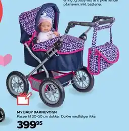 Legekæden MY BABY BARNEVOGN, DKK 399.95 tilbud