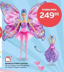 Legekæden BARBIE BUTTERFLY DANCER, DKK 249.95 tilbud