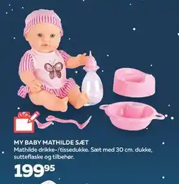 Legekæden MY BABY MATHILDE SÆT, DKK 199.95 tilbud