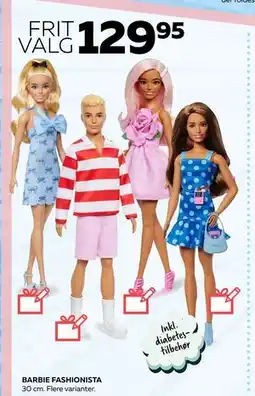 Legekæden BARBIE FASHIONISTA, DKK 129.95 tilbud
