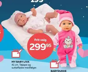 Legekæden MY BABY LIVA, DKK 299.95 tilbud